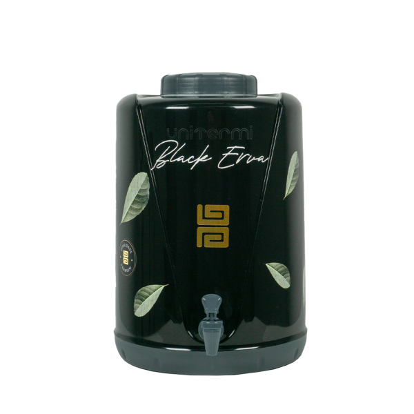 Botijão Black com Torneira Preto 10 L